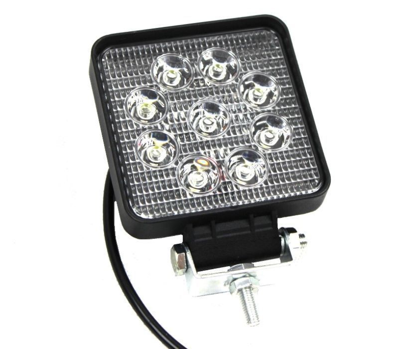 Lampa robocza 9 LED 27W halogen szperacz 12-24V