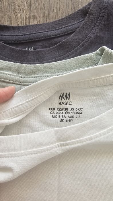 Футболки базові hm