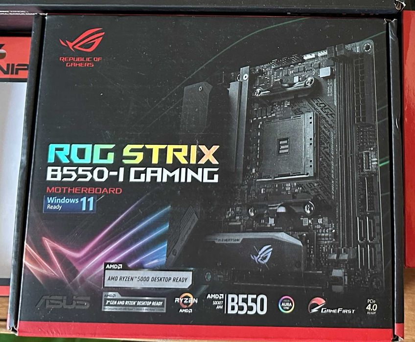 Płyta główna Asus ROG Strix B550i Gaming mini ITX AM4 Włocławek • OLX.pl