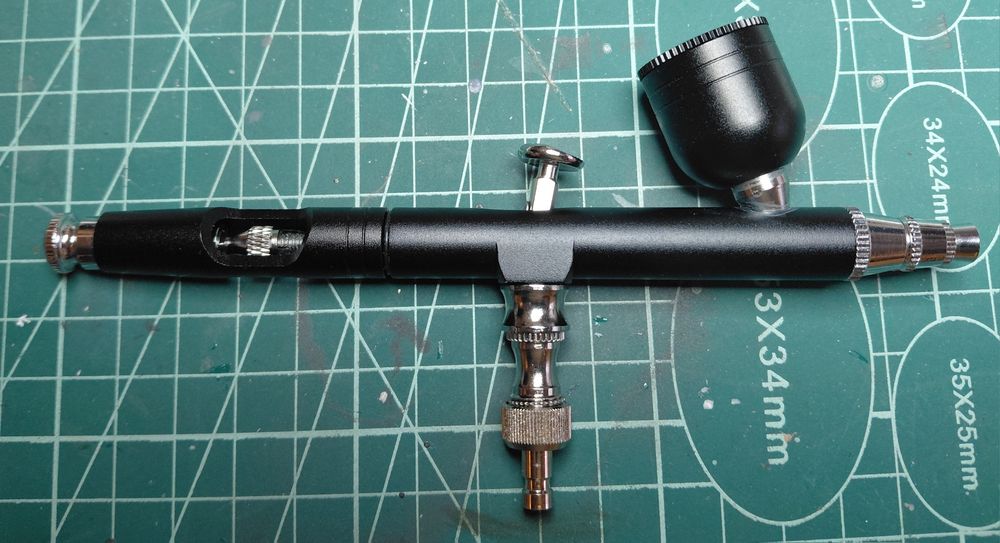 Aerógrafo - Compressor aerografia e tanque