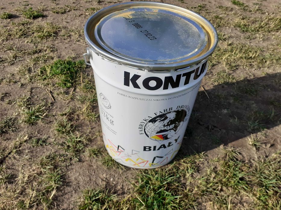 Nowa farba drogowa, Farba do betonu, Farba 33kg, Biała