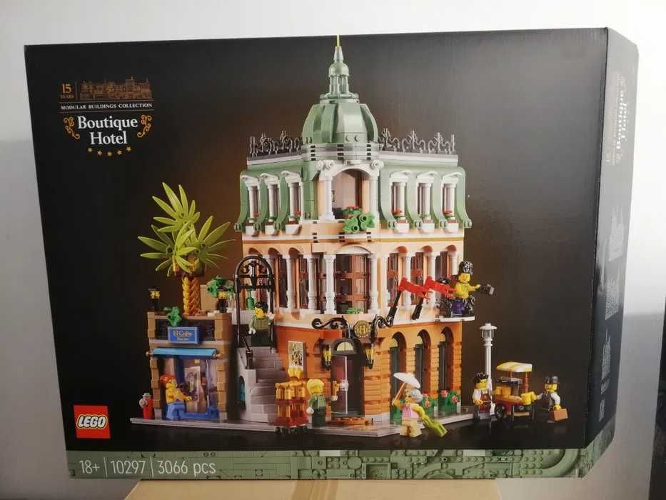 Kartony -20% po lego 10297 + 21325 + 10277 + 10290 + 31120 + 10278 + 9