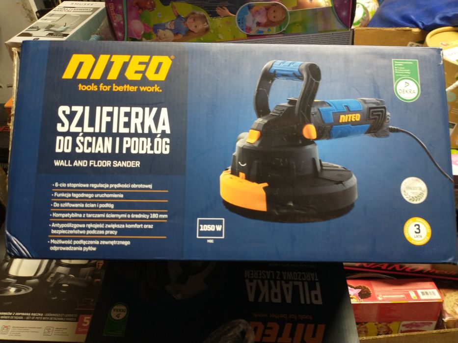 Nowa szlifierka do ścian i podłóg