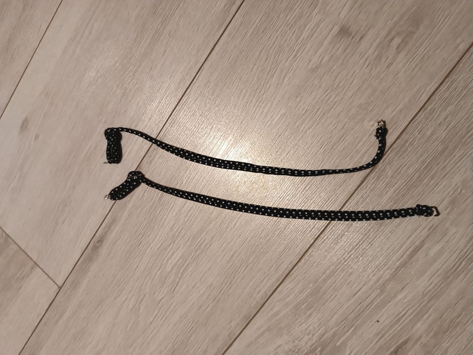 Ramiączka do stroju kąpielowego czarne