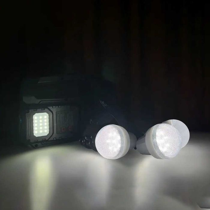 Зарядная станция GD C6 35000 мАч + Повер банк Солнечная панель Радио