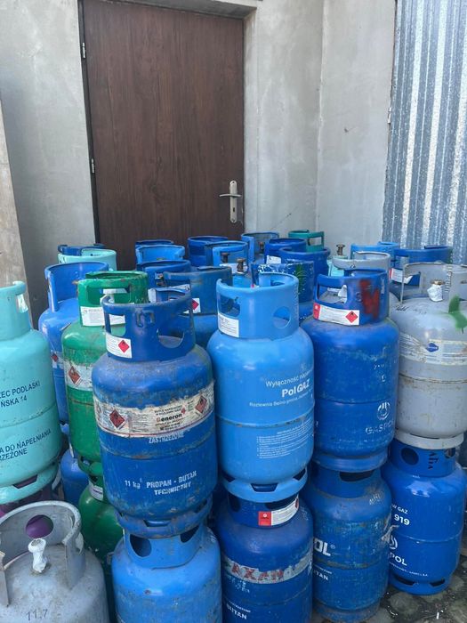 Sprzedam butle gazowe puste i pełne