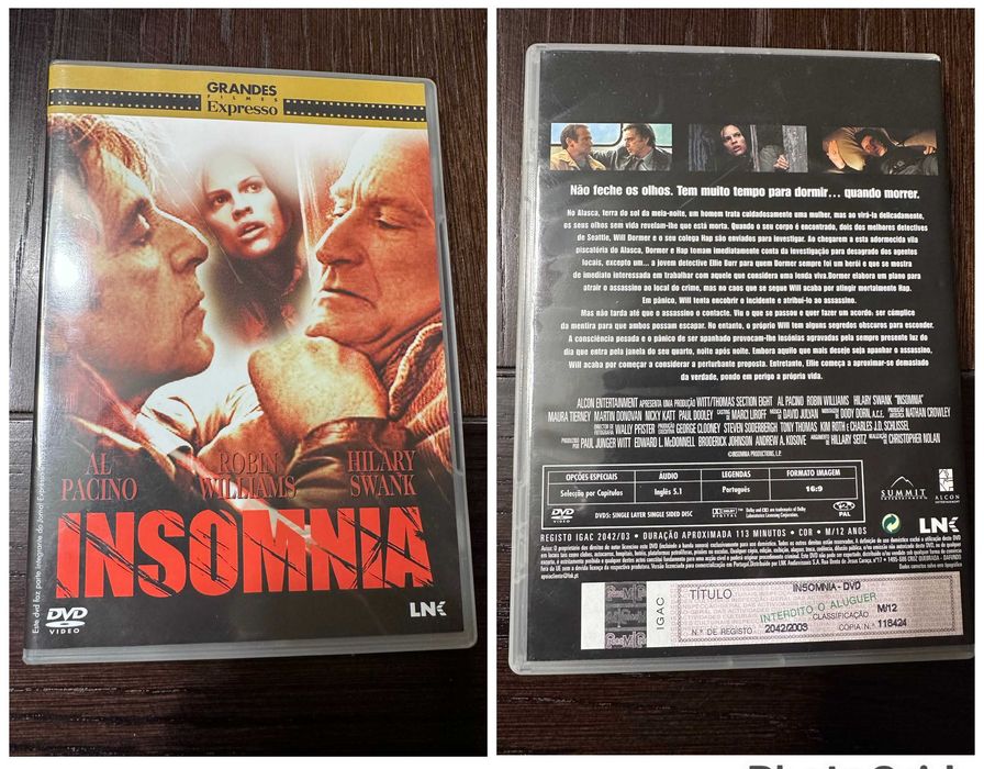 Venda direta de DVD's de filmes Clássicos