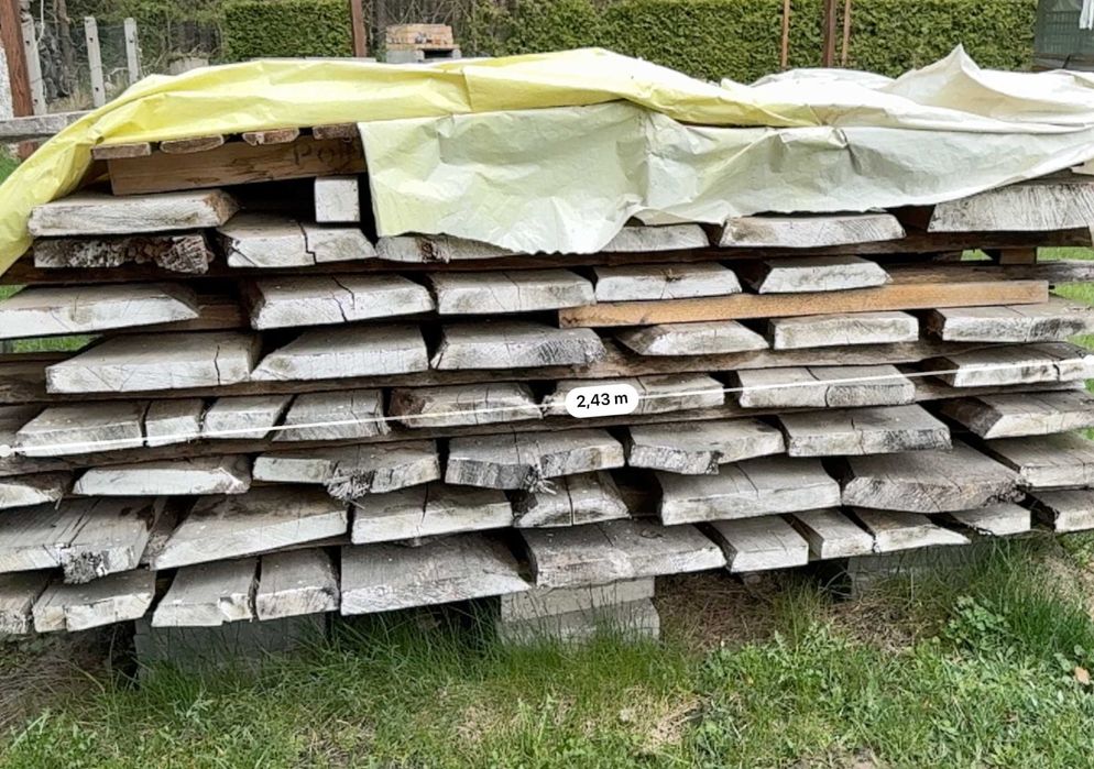 Deski dębowe sezonowane 7 lat
