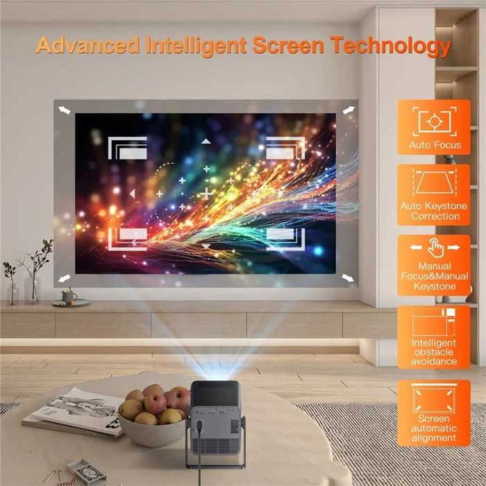 Проектор кінотеатр Xnano HM103-A FullHD 350Lm + все налаштовано + IPTV