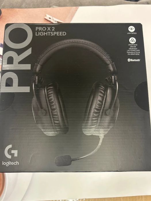 Słuchawki gamingowe Logitech G PRO X 2 LIGHTSPEED czarne