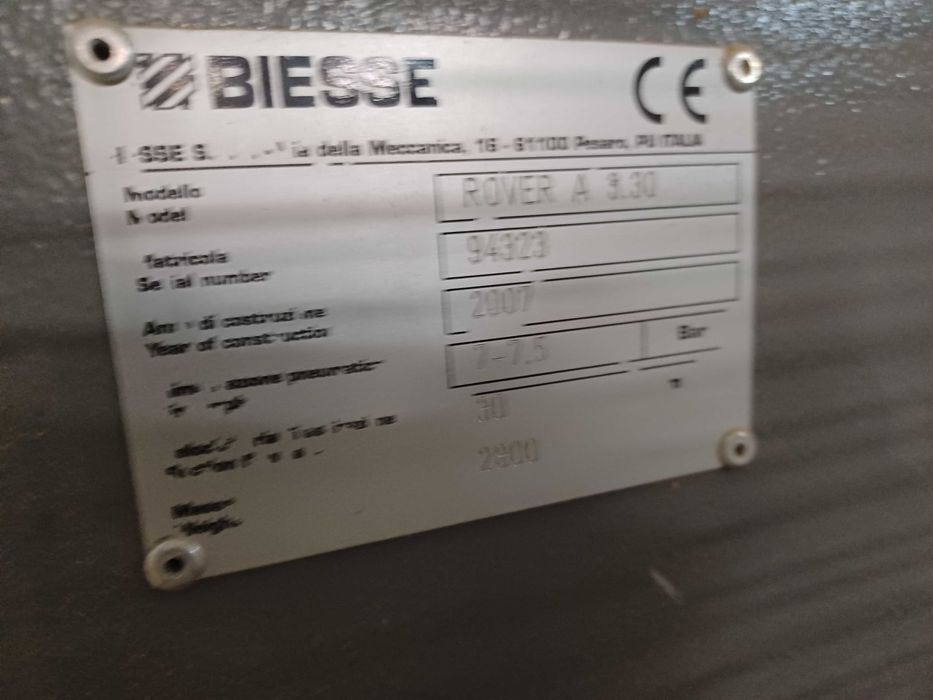 PROMOCJA Centrum obróbcze CNC Biesse ROVER 3.03 w ciągłej eksploatacji