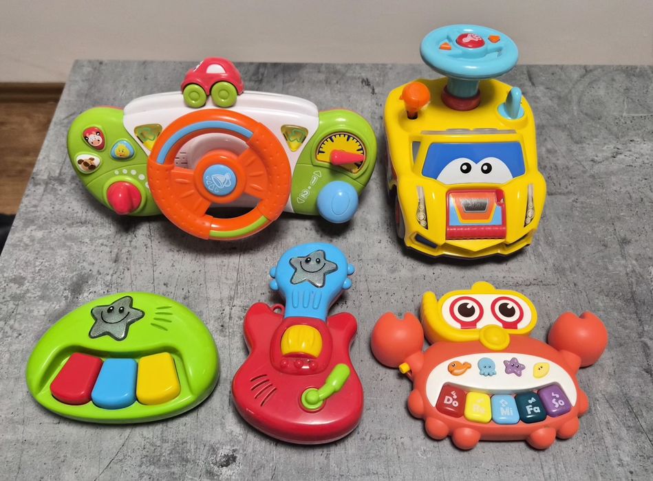 Zabawki interaktywne 5 szt.