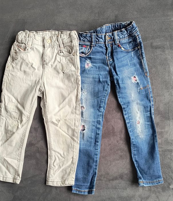 Dresy Calvin Klein, i 6 par spodni w tym Next, Reserved, r. 104