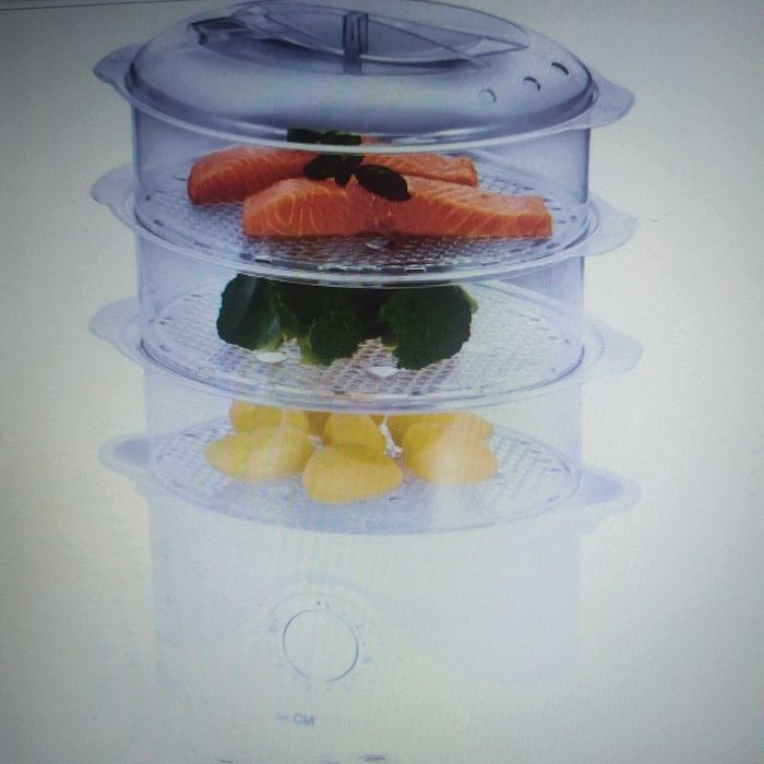 PAROWAR CLATRONIC do gotowania na parze 3 poziomy