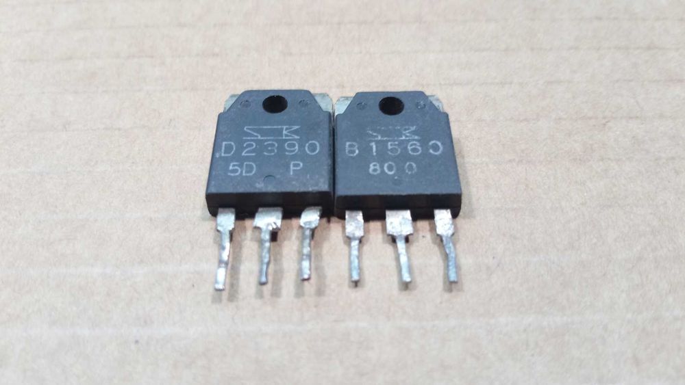 Складові транзистори 2SB1560 2SD2390. Б/В.