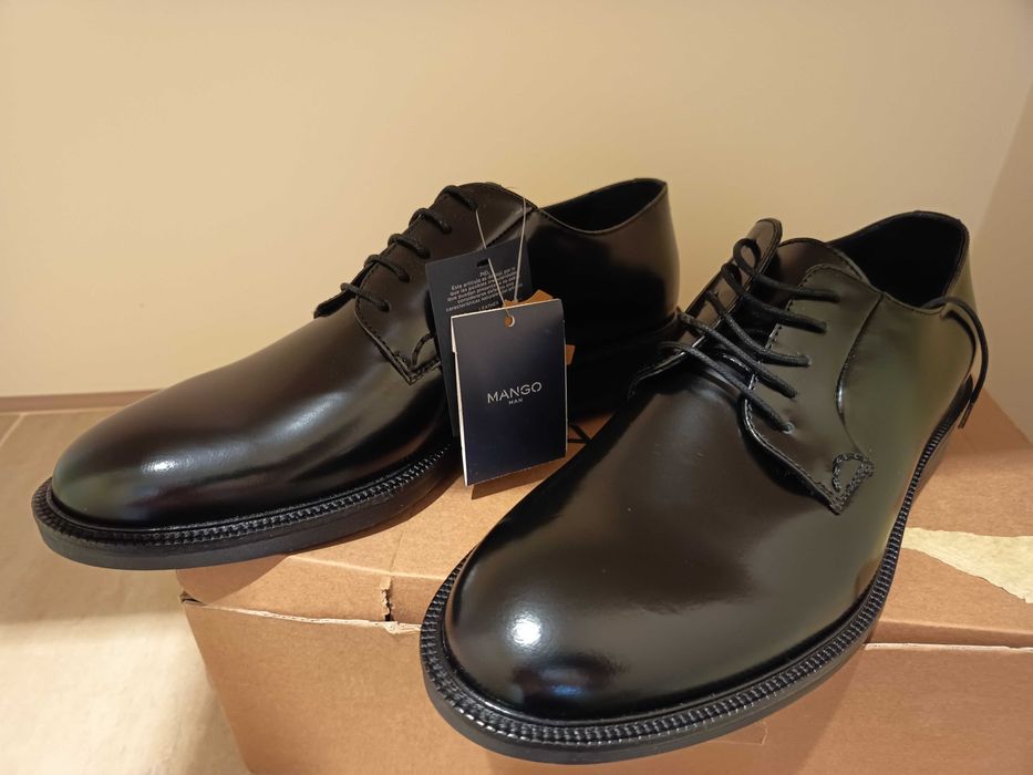 Кожаные Туфли MANGO Новые