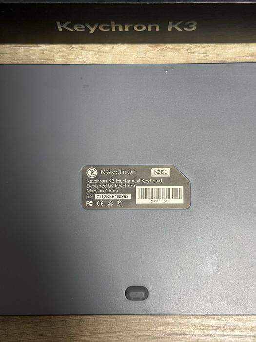 Keychron K3 V2 механічна клавіатура Red свічі повний комплект