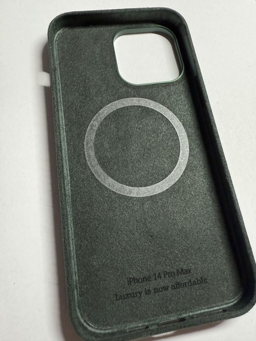 Case na Iphone 14 ProMax z alkanatry Nobleskin zielony