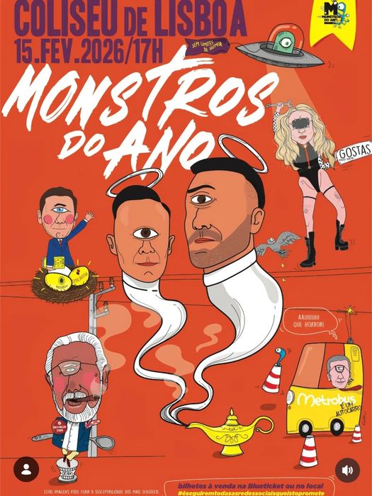 Bilhete Monstros do ano 15/02