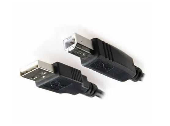 Kabel do drukarki, faxu, skanera 2.0 USB A - B czarny ok 1m-2m uzywany