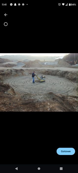 Podbudowy z kruszyw łamanych, utwardzenia placów, dróg, kostka brukowa