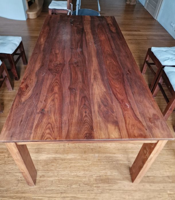 Stół drewniany palisander 200x100 cm