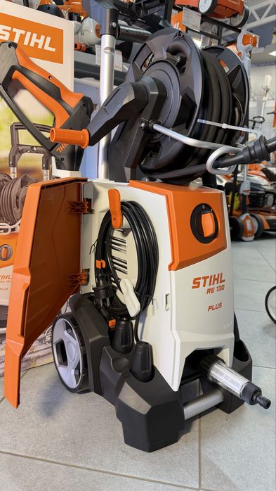 Мийка високого тиску з барабаном для шлангу RE 130 PLUS