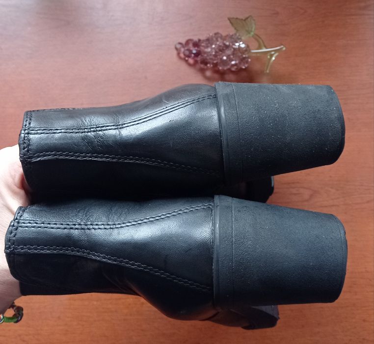 Skórzane botki 5thAvenue 36