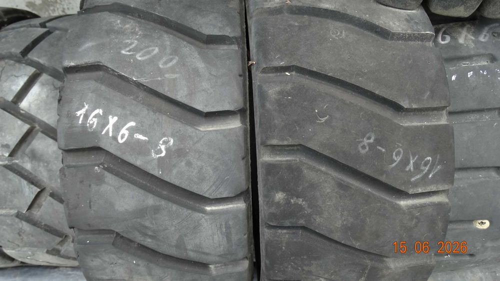 16x6-8 opony pelne uzywane