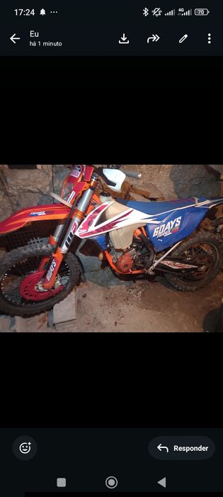 Vendo KTM 2.50 a quatro tempos