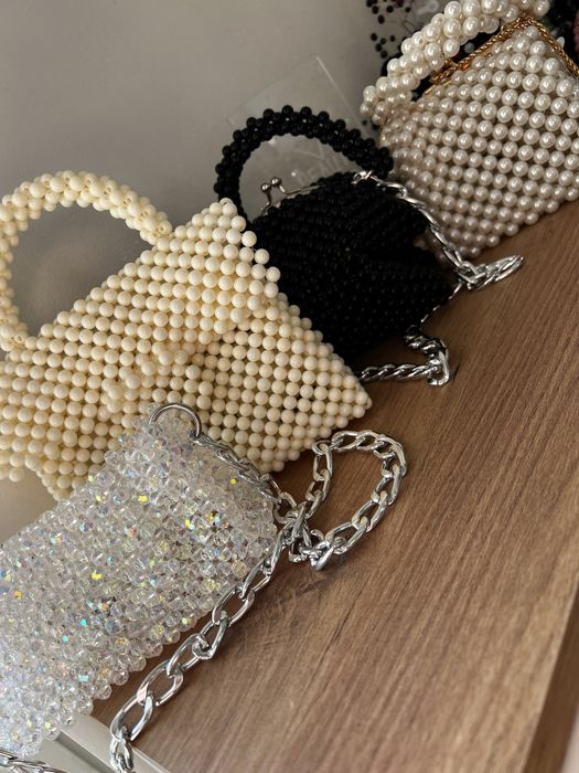 Сумки з намистин, сумка з бісеру, сумочка