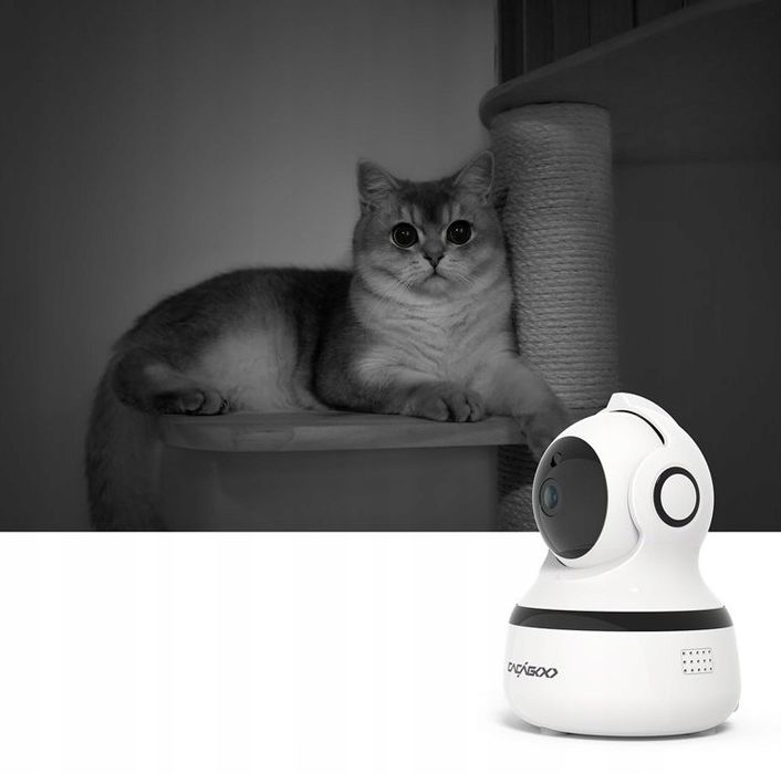 IP-камера відеоняня Бездротова Wi-Fi камера панорамного огляду