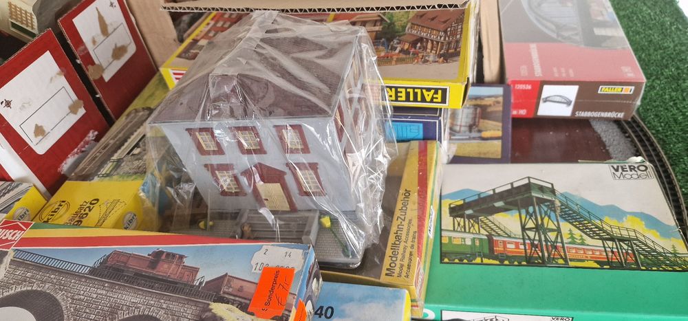 Decorações  para maquetes comboios