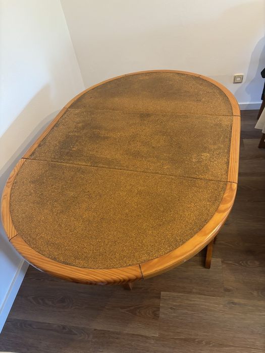 Mesa madeira extensivel
