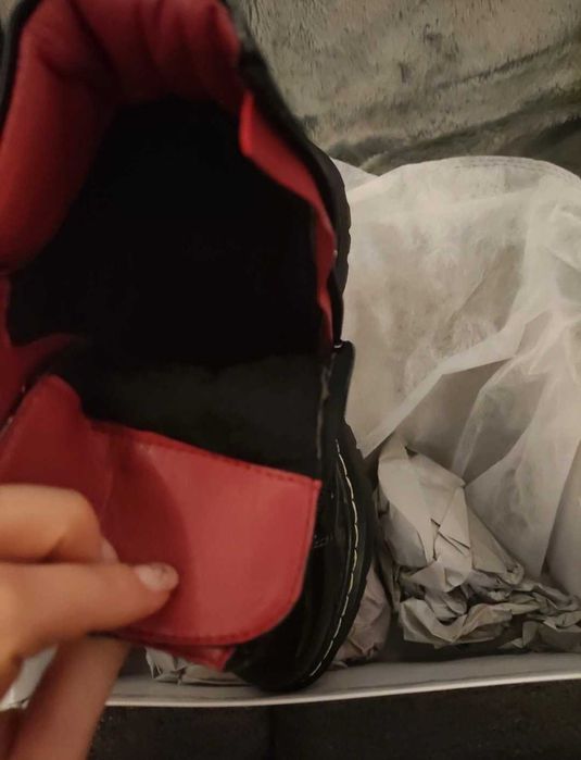 Czarne lakierowane botki 37 workery