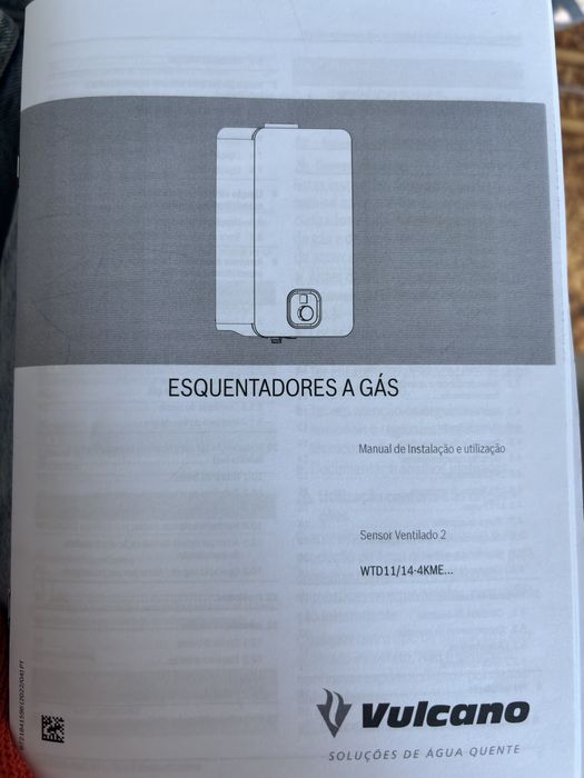 Esquentador a gás Vulcano