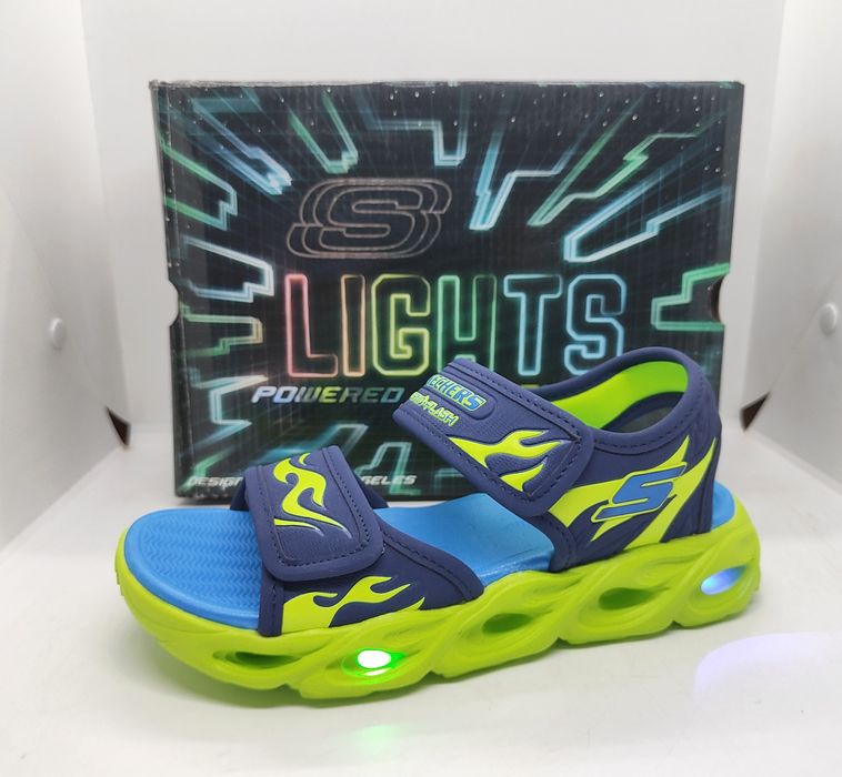 Сандали 30-37р босоножки Skechers S-Lights ориги