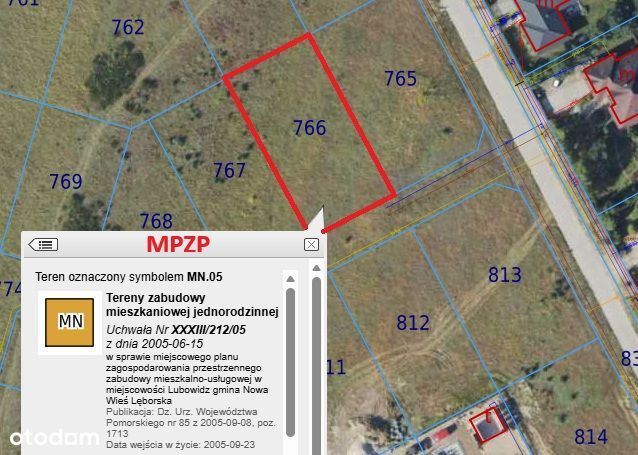 Atrakcyjna działka 1199m2 MPZP Mosty Lębork Wschód budowlana uzbrojona