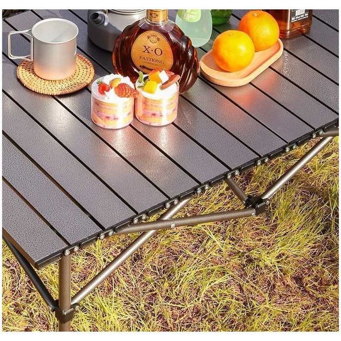 Składany stół cateringowy turystyczny piknikowy 95 x 56 x 50 cm SC09SZ