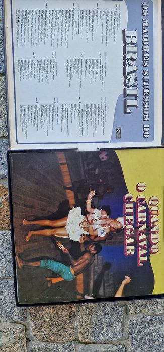 Coletania de lps discos de vinil as melhores musicas brasil.