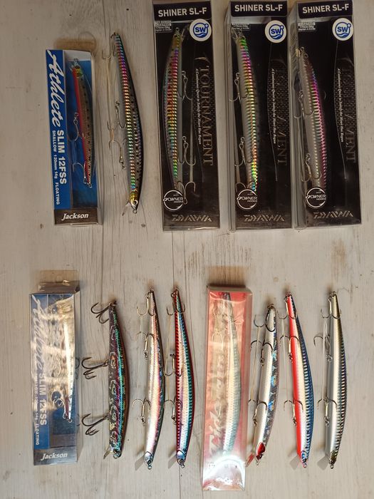 Amostras pesca spinning Duo, Daiwas...