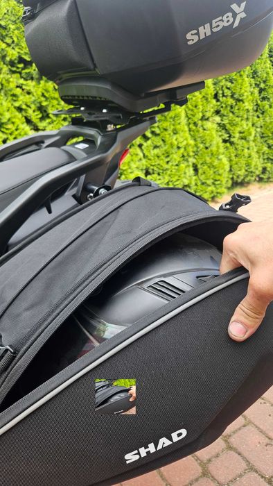 Honda Transalp XL 750  2023-2026 Stelaż sakw bocznych  szyba