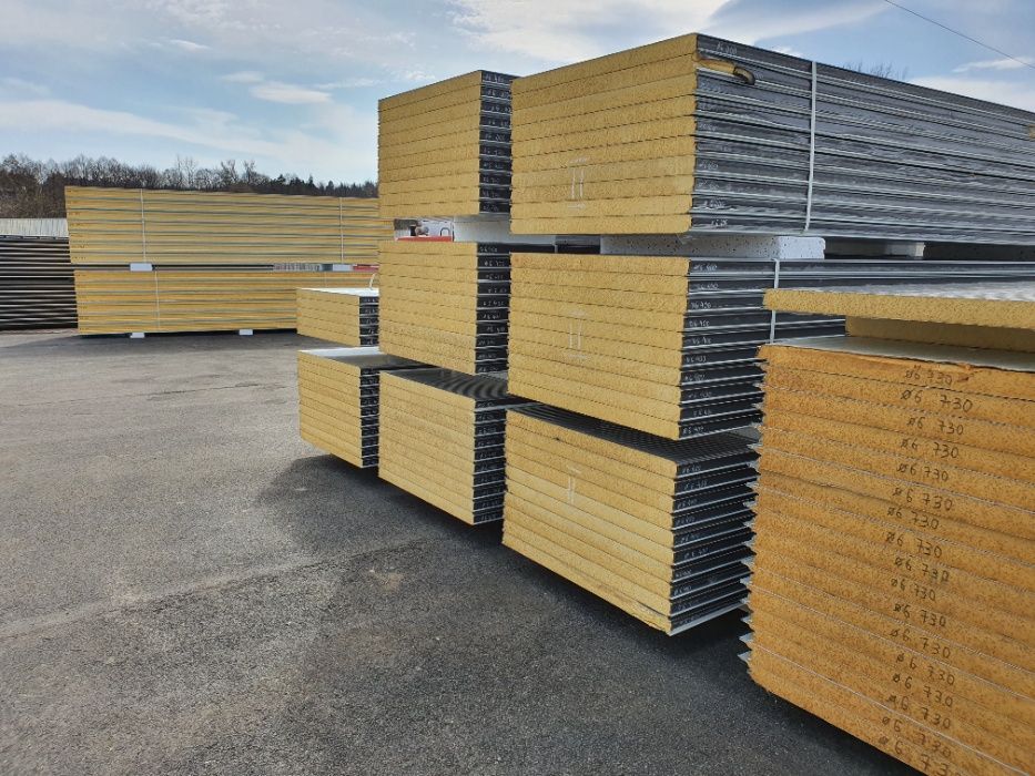 Płyta Warstwowa Płyty Warstwowe PIR ściana dach Płyta obornicka NOWA