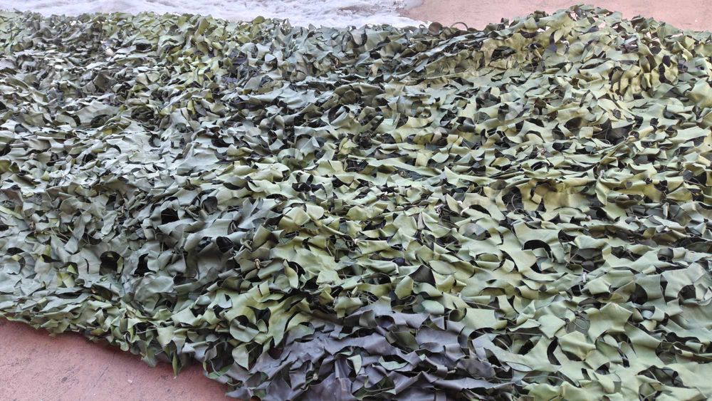 Szwedzka siatka maskująca 4,5m x 4,5m