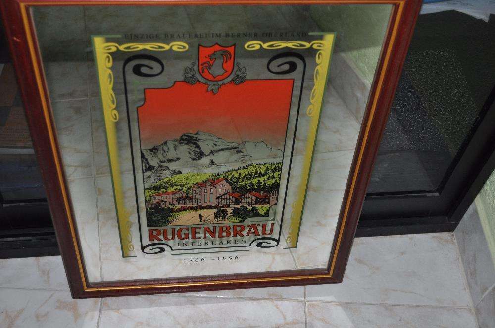 Quadro Espelho - Cervelha Rugen Brau - Suiça/Interlaken