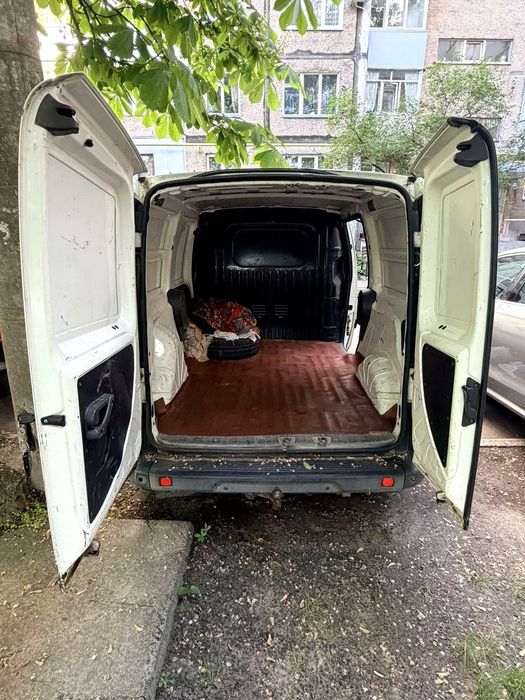 Fiat Doblo Maxi 2008, вантажний фургон, ГБО, білий