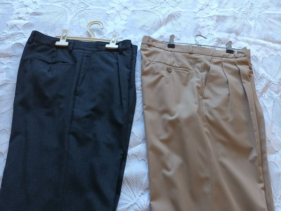 2 Calças NOVAS 44 homem