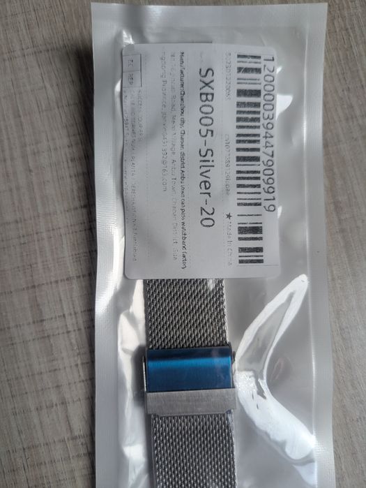 Bransoletka do zegarka mesh 20mm