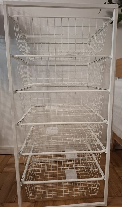 Regał IKEA JONAXEL + 6 koszy