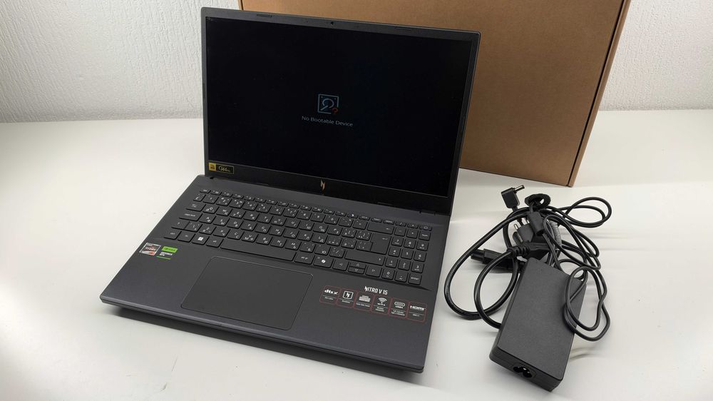 Acer Nitro 5 R7-7735HS RTX 4050 FullHD 144Hz 15,6" Dobry stan Laptop Gamingowy uszkodzony